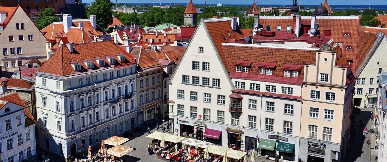 Tallinn square, Estonia